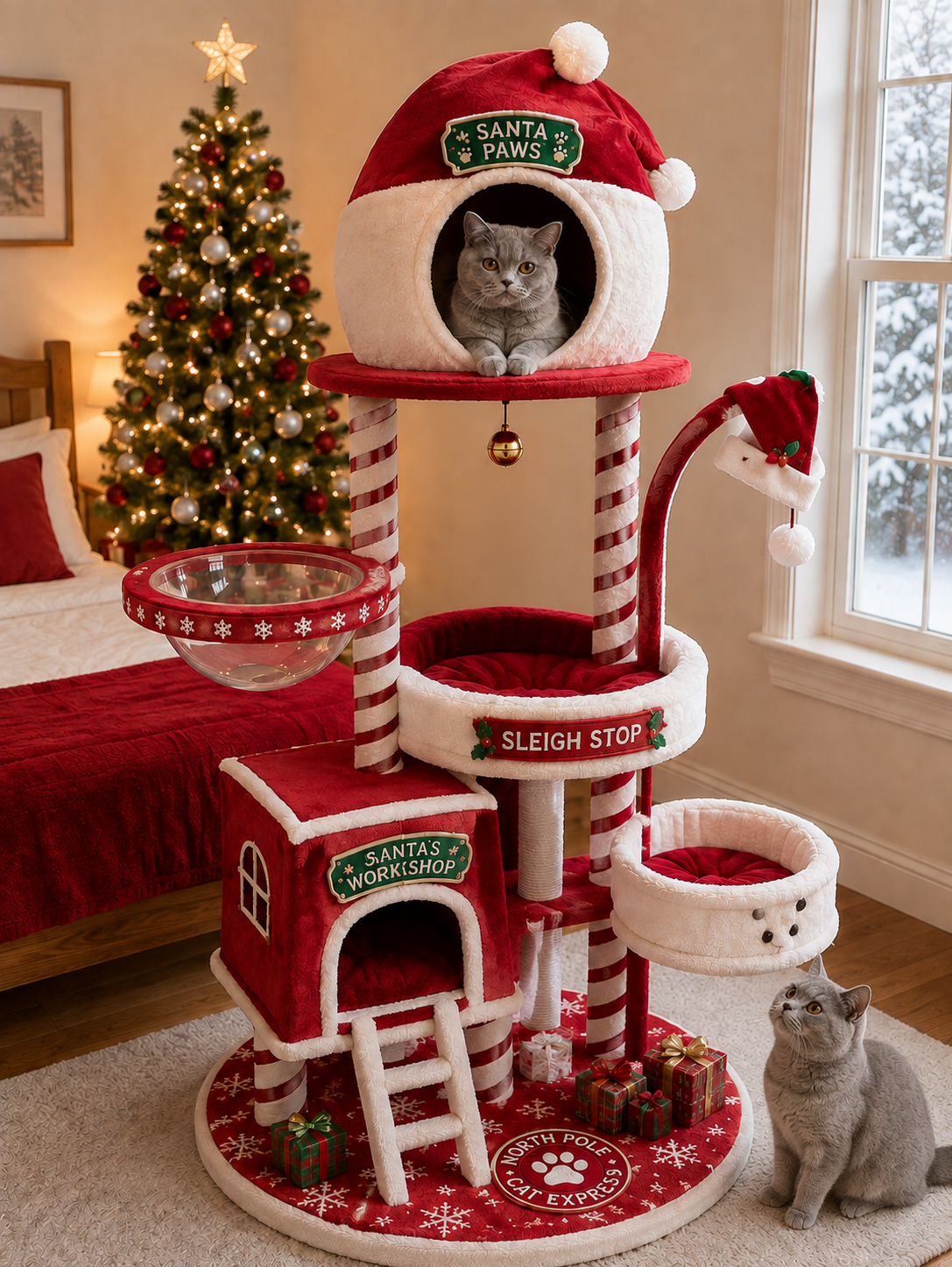 Jingle Purrs Cat Tree